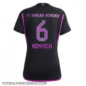 Bayern Munich Joshua Kimmich #6 Segunda Equipación Mujer 2023-24 Manga Corta